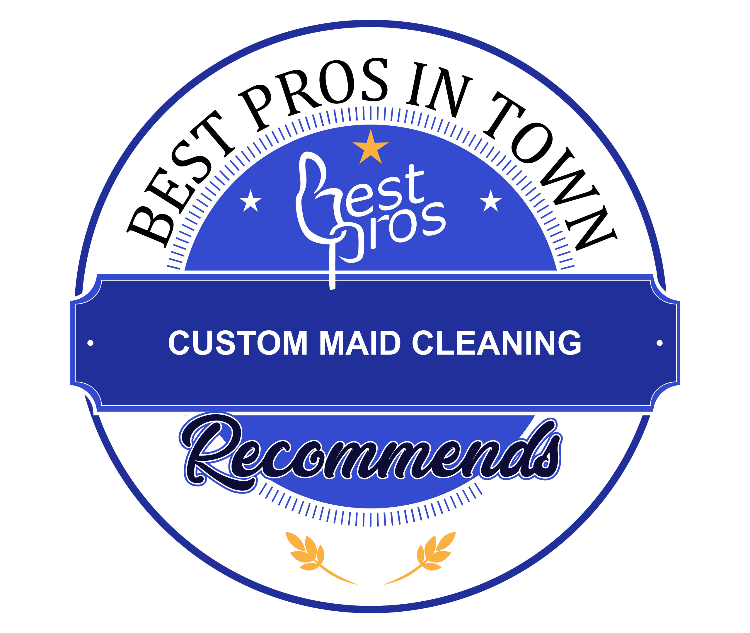 best pros in town badge